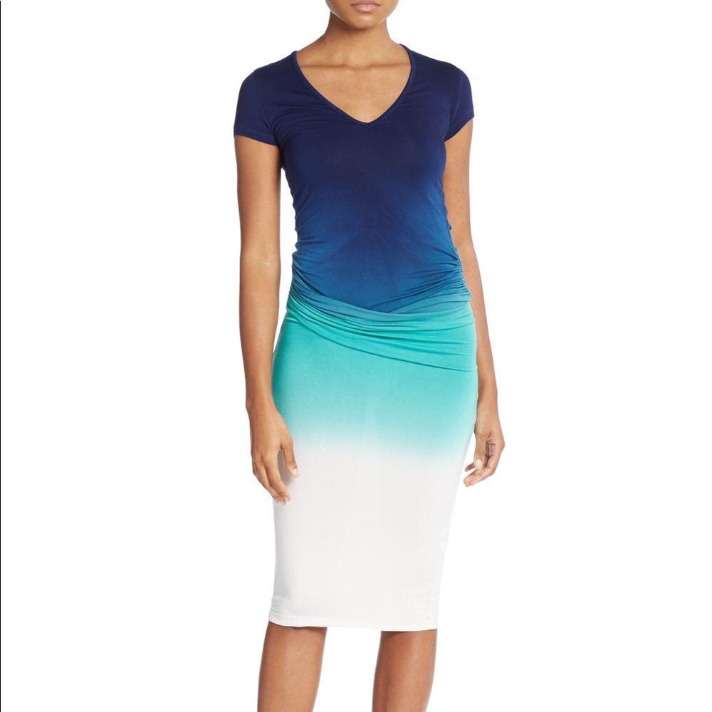 Young Fabulous and Broke Araya Ombre Midi Dress